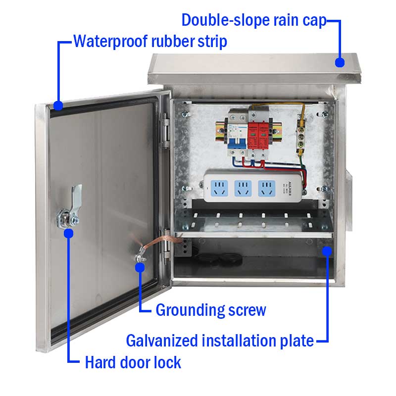 Cén fáth smaoineamh ar bhoscaí dáileadh miotail ardchaighdeáin?
